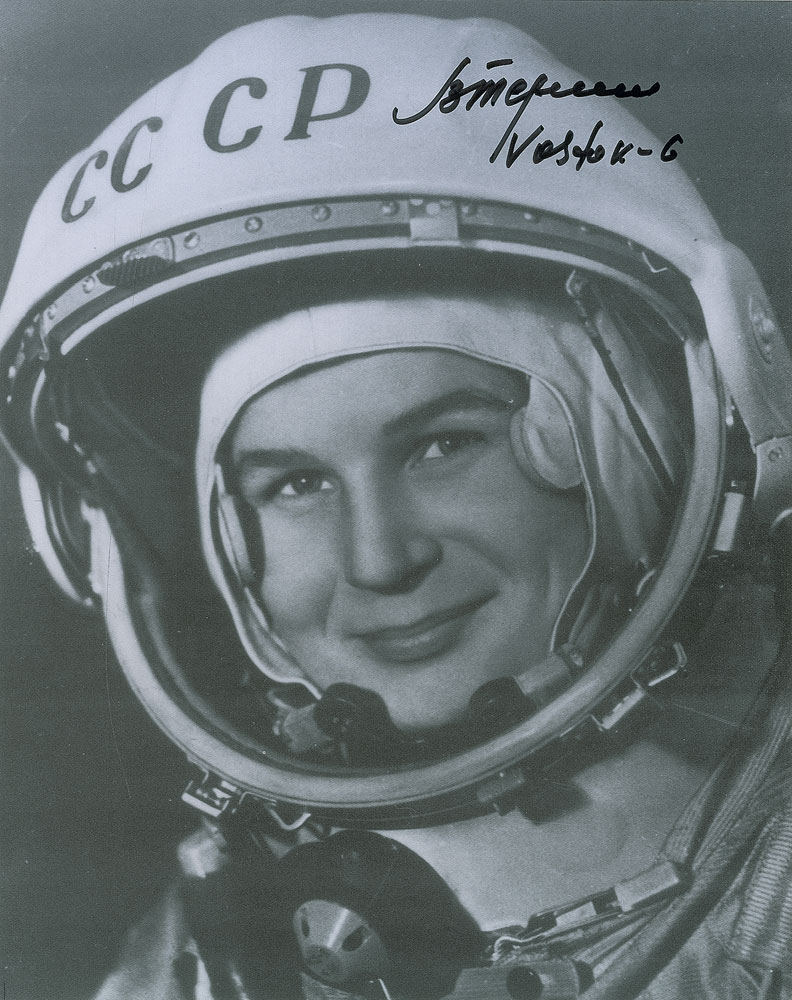 Lot #6037 Valentina Tereshkova Signed Photograph