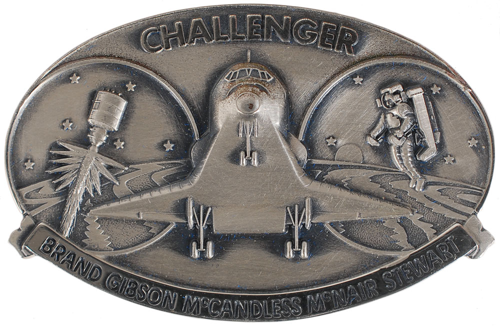 Lot #6628 STS–41B Unflown Robbins Medal
