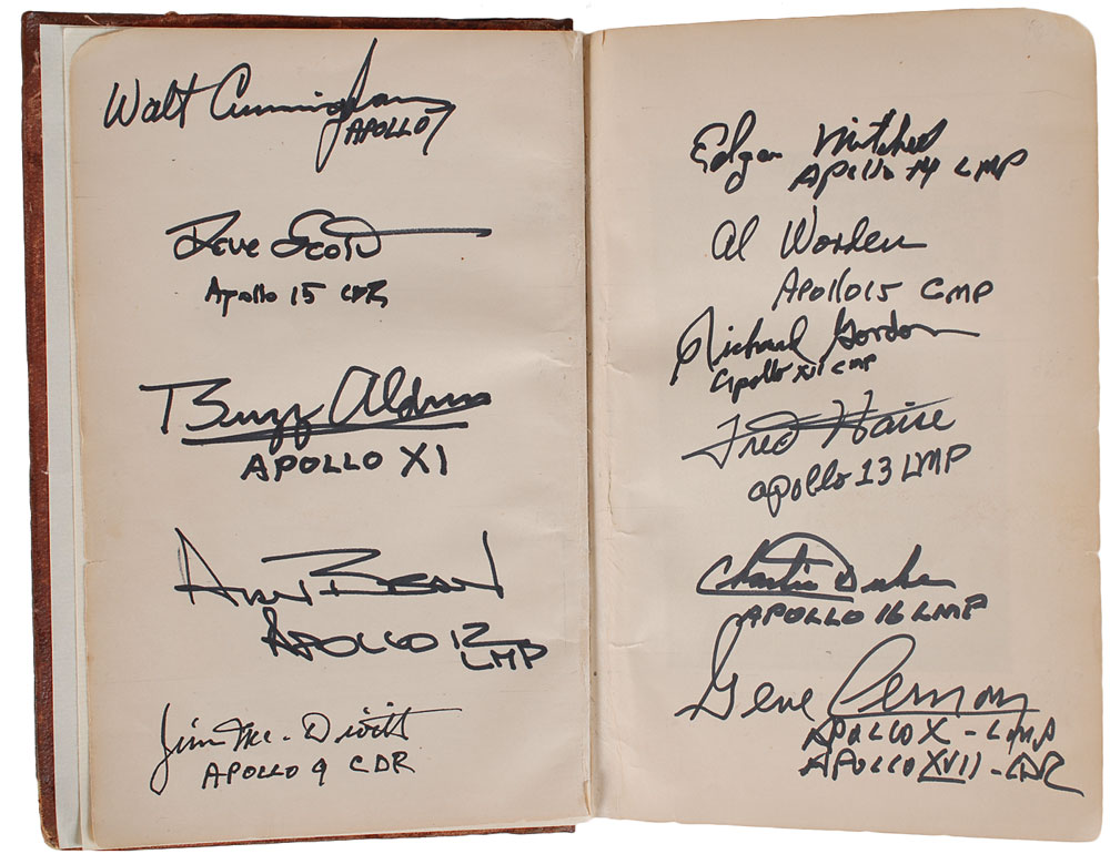 Lot #6293  Moonwalkers Signed From the Earth to
