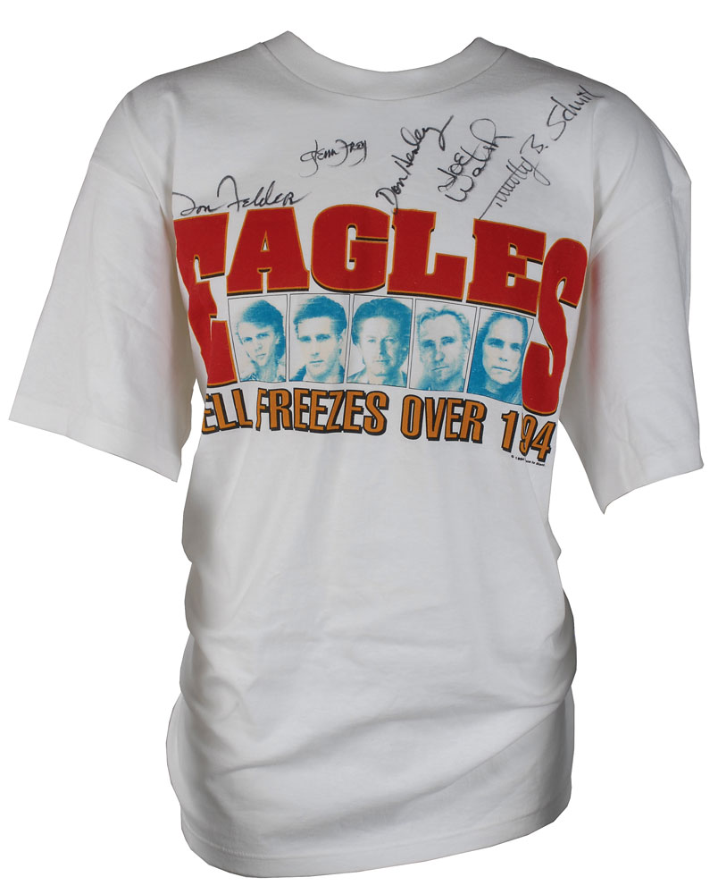 Lot #7366 Eagles Signed Shirt