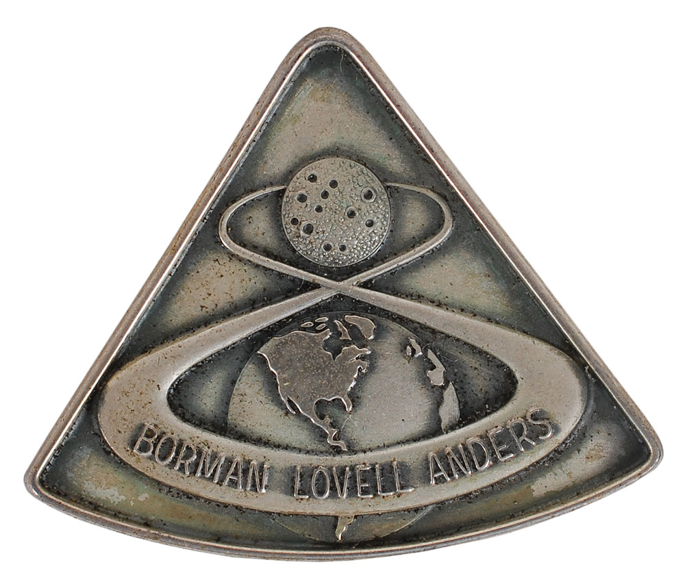 Lot #6328 Alan Bean’s Apollo 8 Flown Robbins Medal