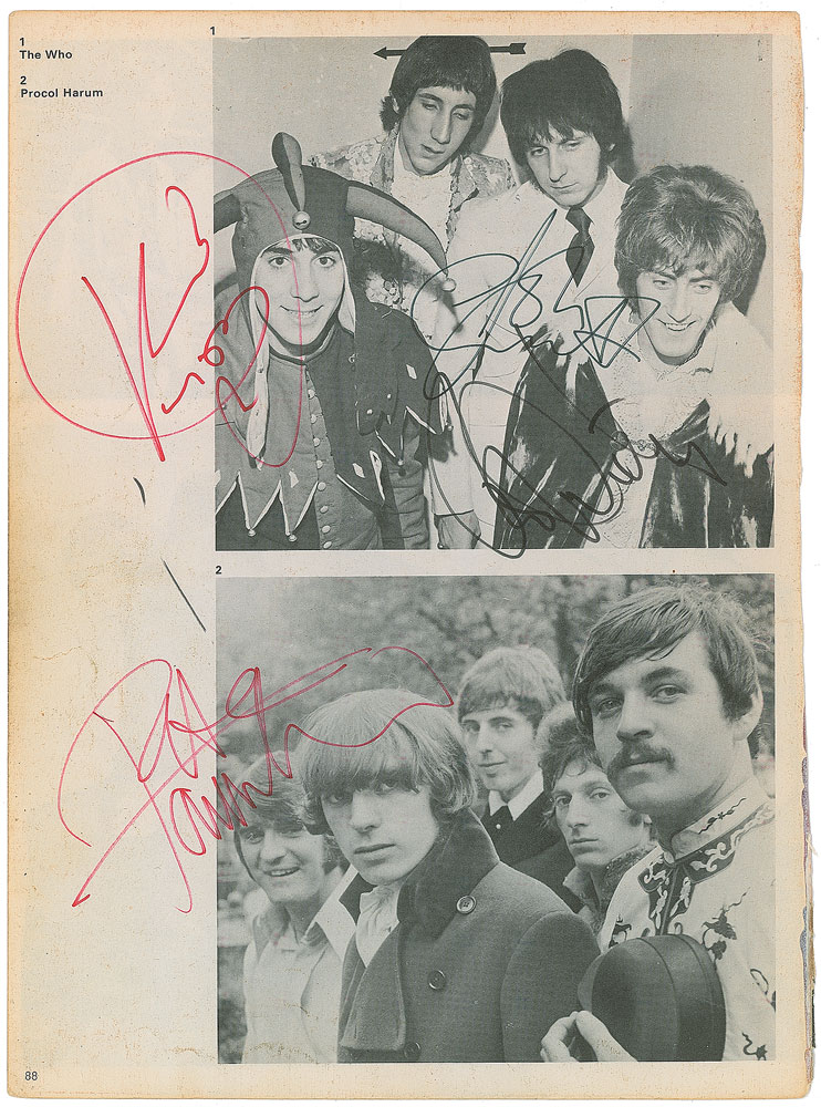 Lot #7333 The Who Signed Book Photograph