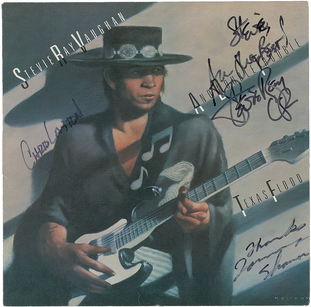 Lot #7549 Stevie Ray Vaughan and Double Trouble