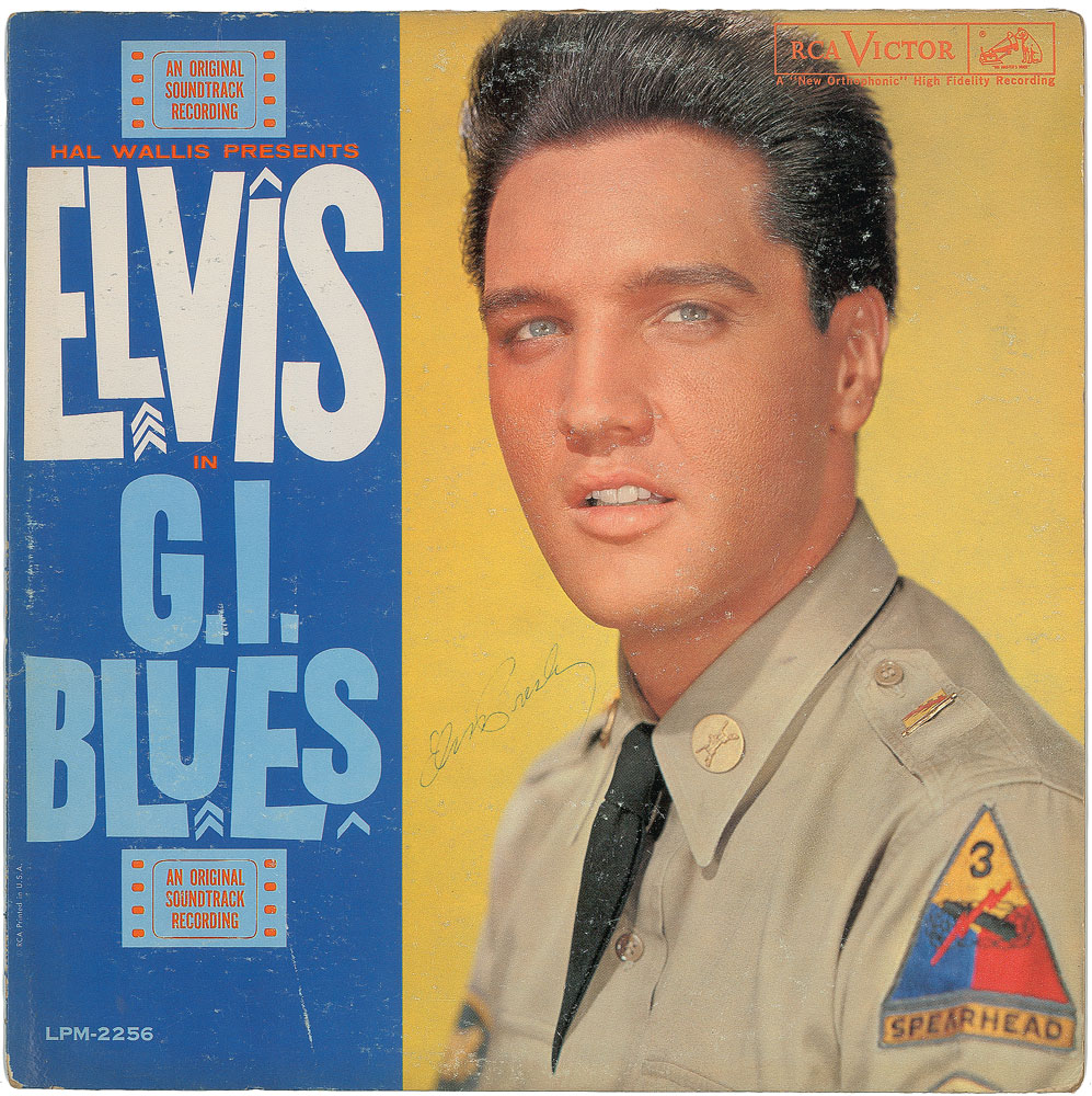 Lot #7119 Elvis Presley Signed Album