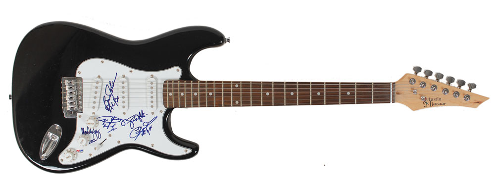 Lot #7353 AC/DC Signed Guitar