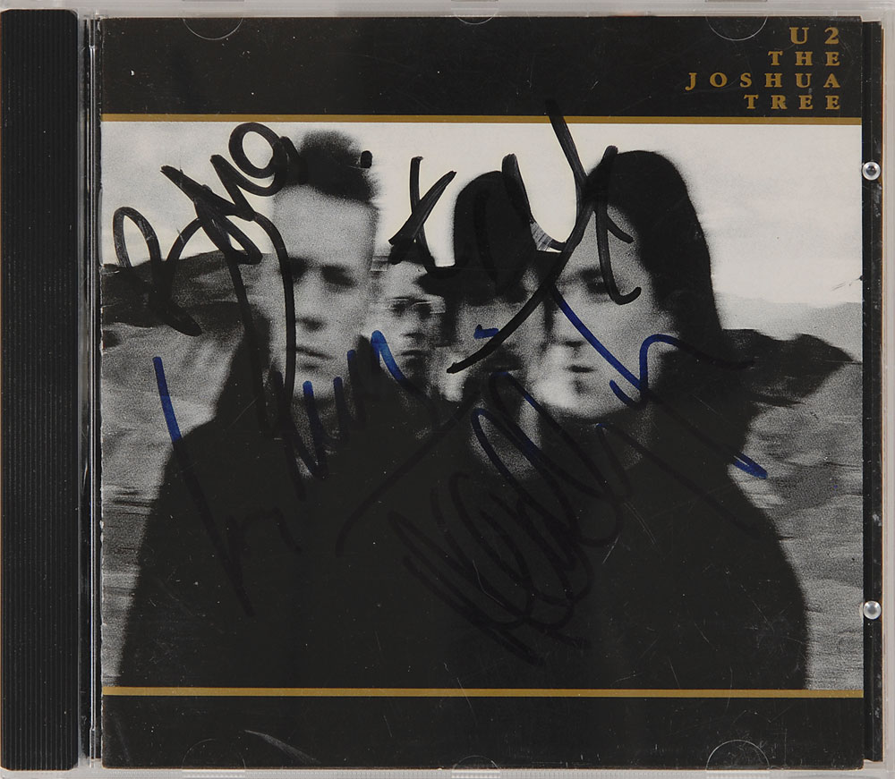 Lot #7548 U2 Signed CD
