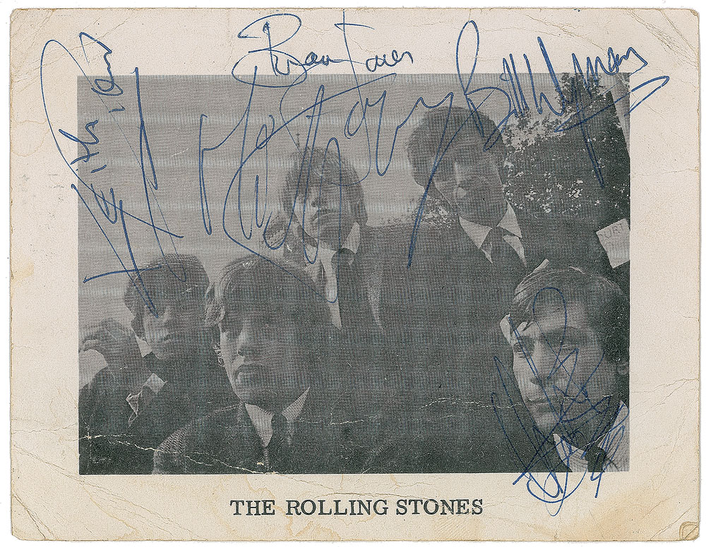 Lot #697 Rolling Stones