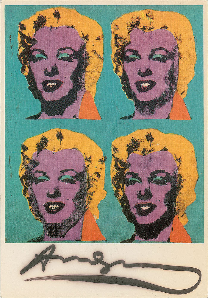 Lot #492 Andy Warhol