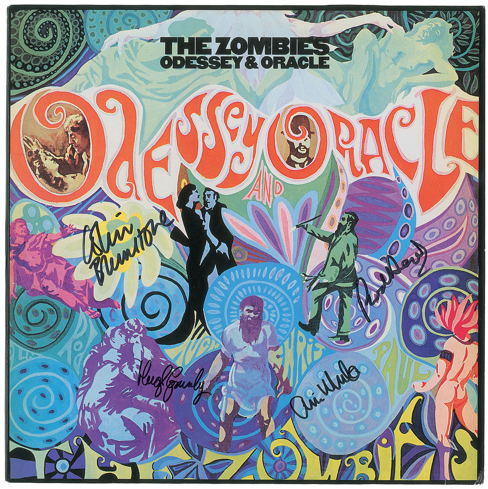Lot #7346 The Zombies Signed Album