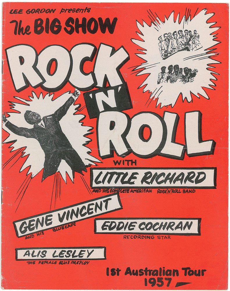 Lot #7291 Little Richard, Gene Vincent, and Eddie