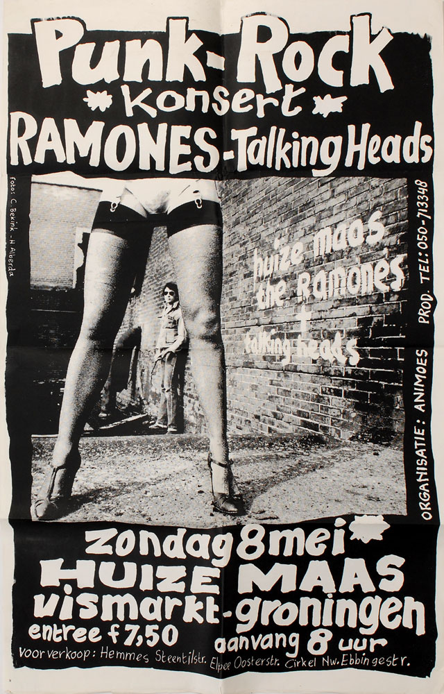 Lot #7464  Ramones and Talking Heads 1977