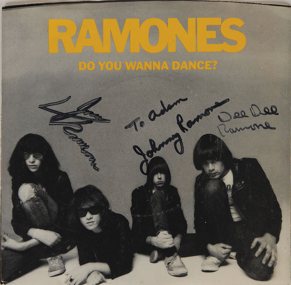 Lot #7500  Ramones Collection of 45 RPMs