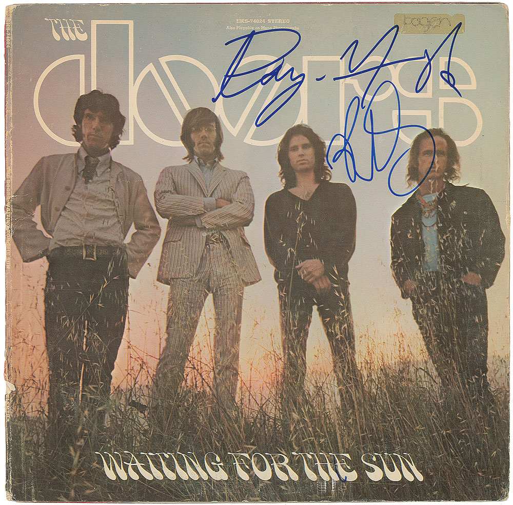 Lot #7165 The Doors Signed Album: Manzarek and