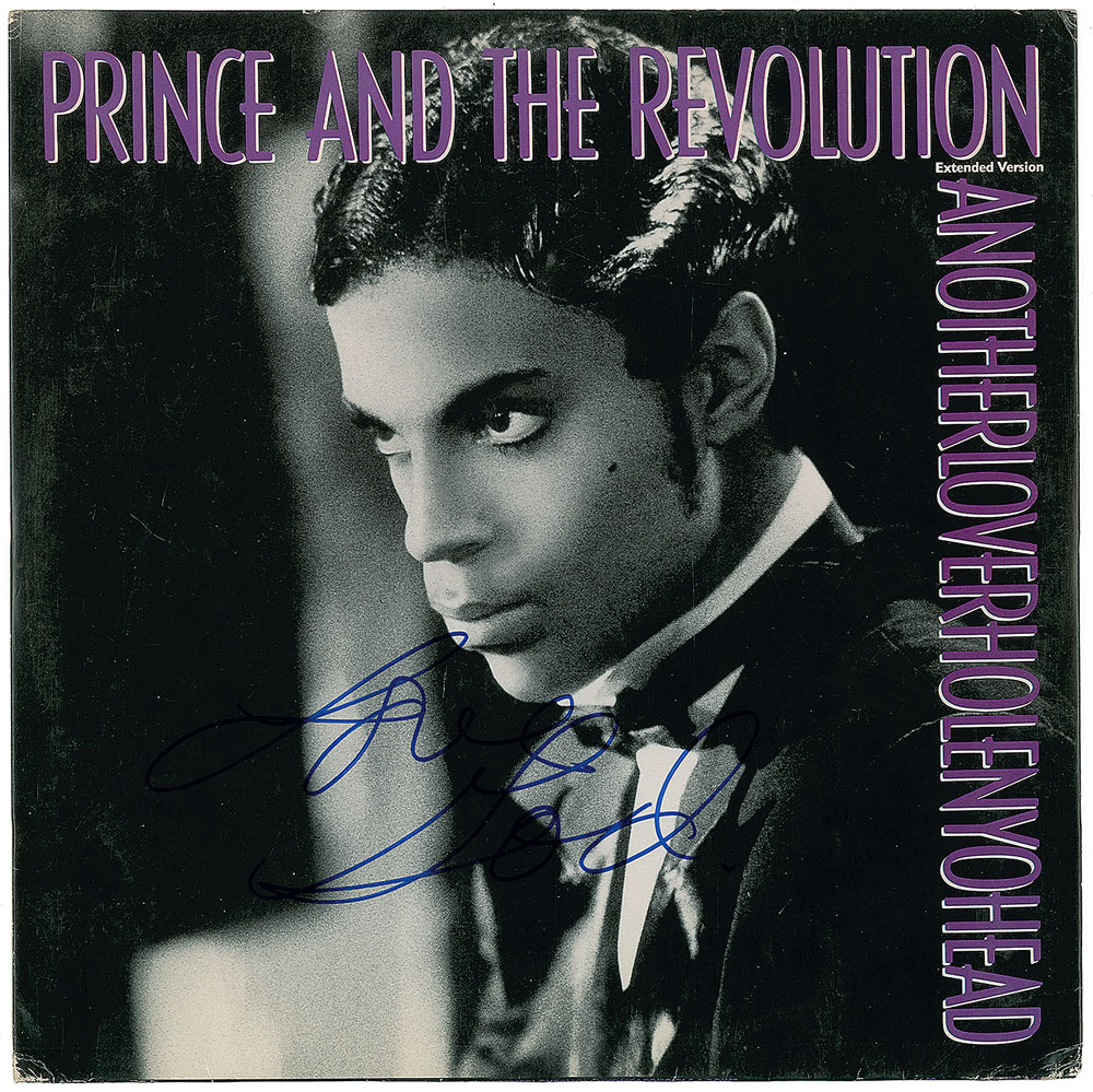 Lot #7539 Prince Signed Album