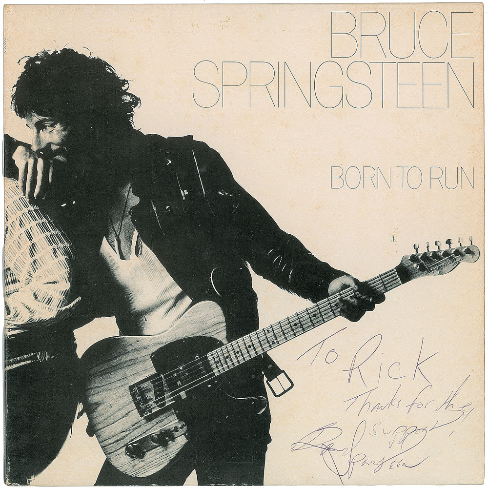 Lot #7405 Bruce Springsteen Signed Album