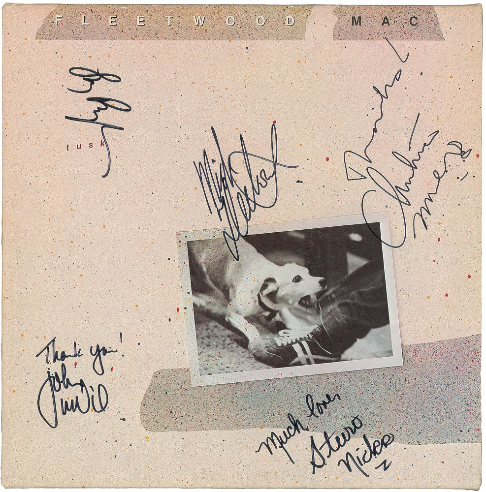 Lot #7374 Fleetwood Mac Signed Album