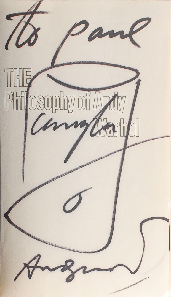 Lot #539 Andy Warhol