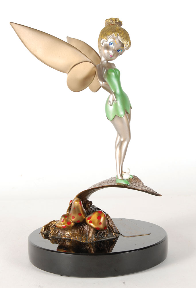 Lot #8486 Tinker Bell Figurine Signed By Marc