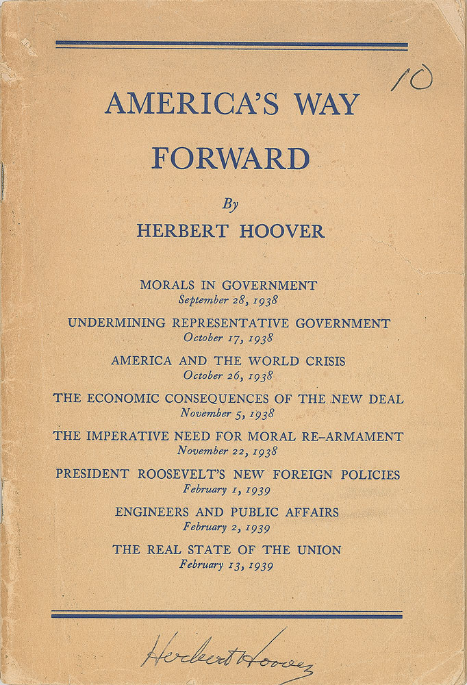 Lot #151 Herbert Hoover