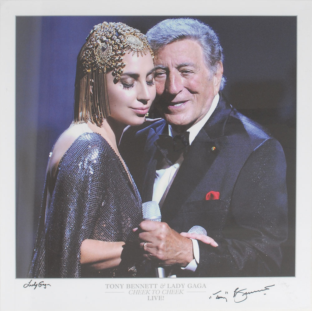 Lot #709 Tony Bennett and Lady Gaga