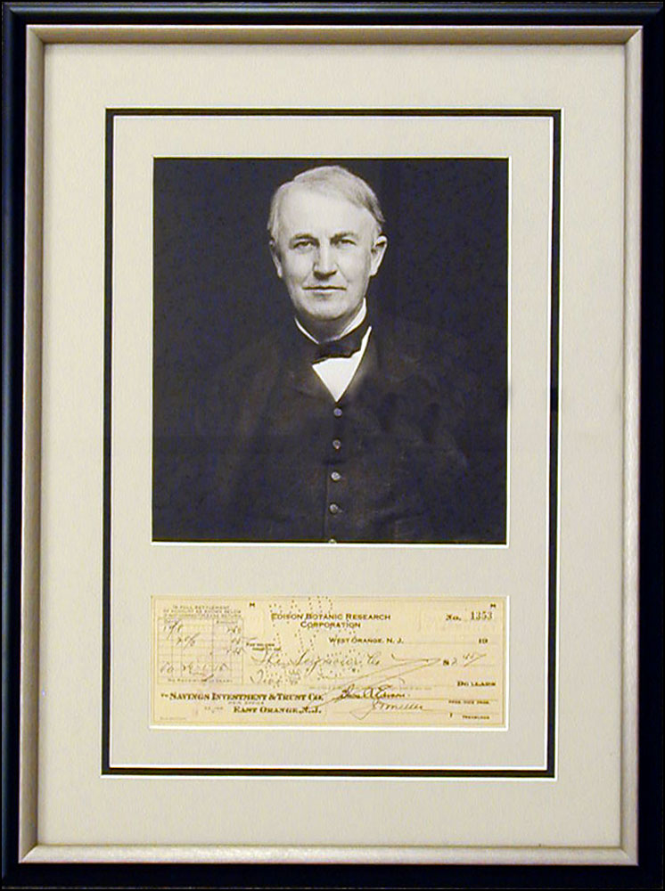 Lot #242 Thomas Edison