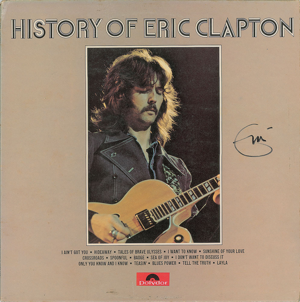 Lot #715 Eric Clapton