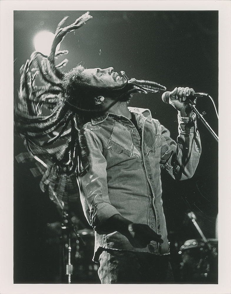 Lot #8415 Bob Marley Photograph