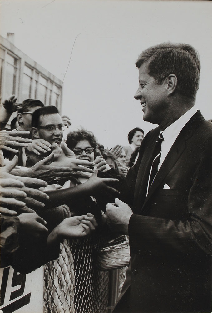 Lot #8045 John F. Kennedy Oversized Photograph