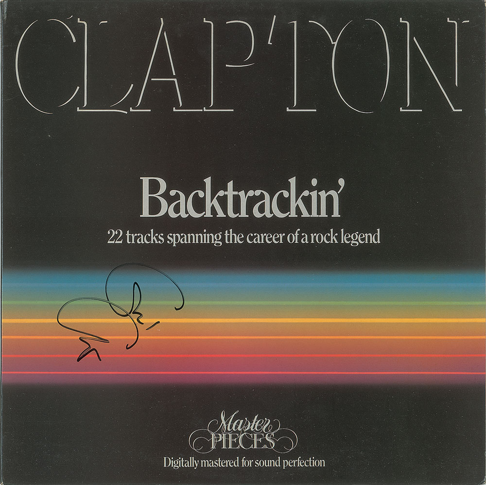 Lot #8317 Eric Clapton Signed Album