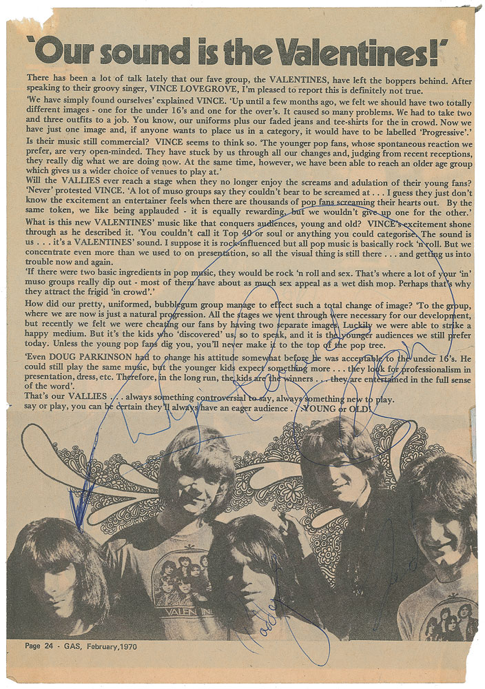 Lot #8360 AC/DC: Bon Scott Signed Article