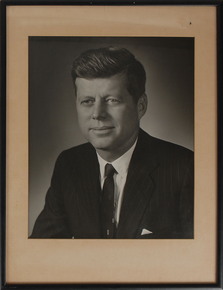 Lot #8036 John F. Kennedy Oversized Photograph