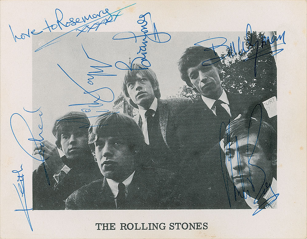 Lot #676 Rolling Stones