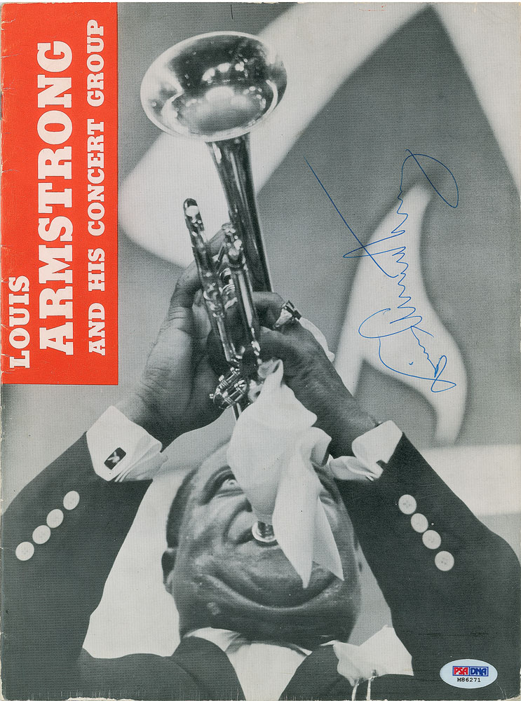 Lot #690 Louis Armstrong