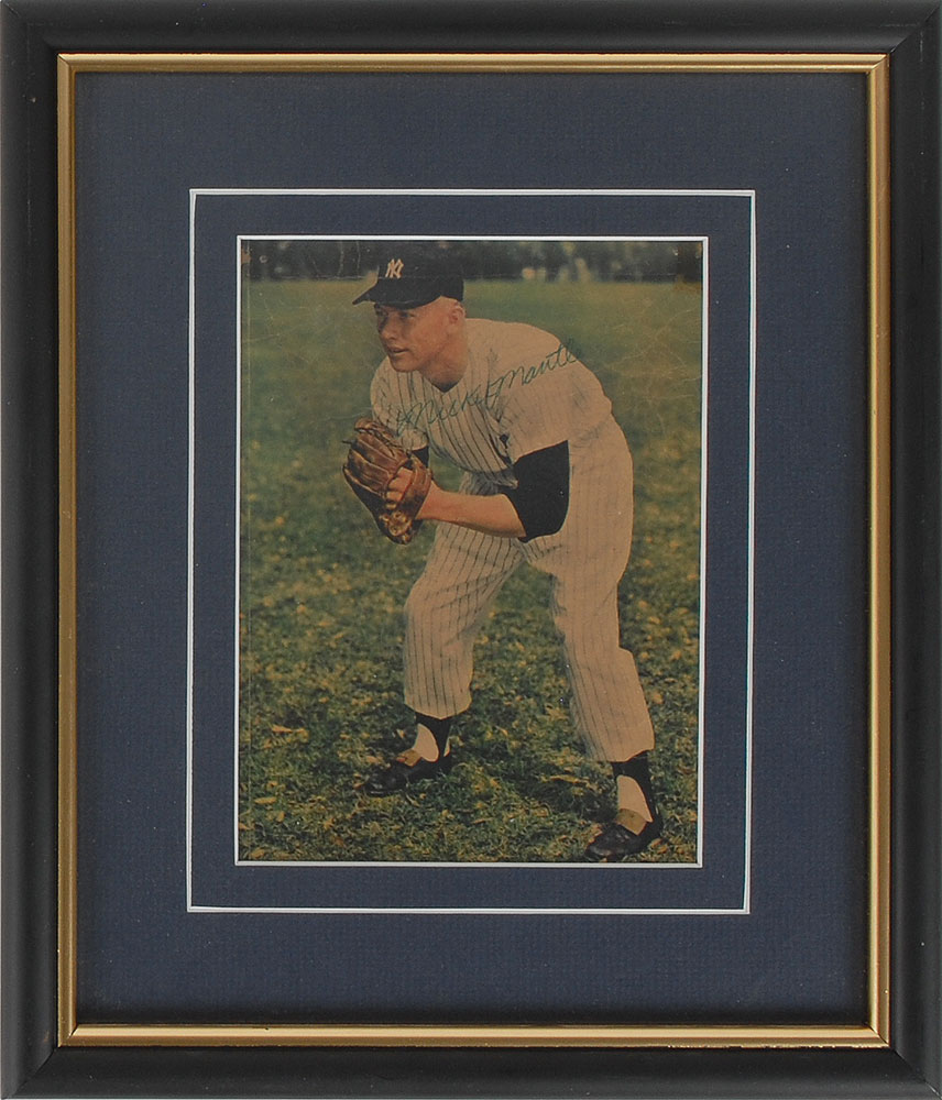 Lot #943 Mickey Mantle